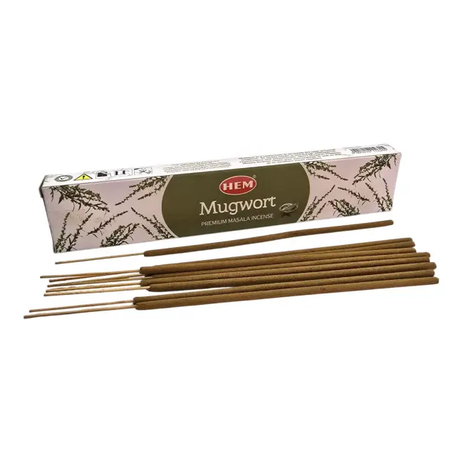 Пилкові пахощі - Mugwort Premium Masala Incense, Масала HEM (Полин)