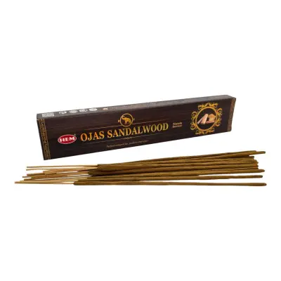 Пыльцевые благовония - Ojas Sandalwood Masala Incense, Масала HEM (Сандал)