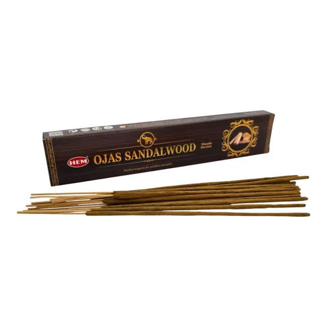 Пилкові пахощі - Ojas Sandalwood Masala Incense, Масала HEM (Сандал)