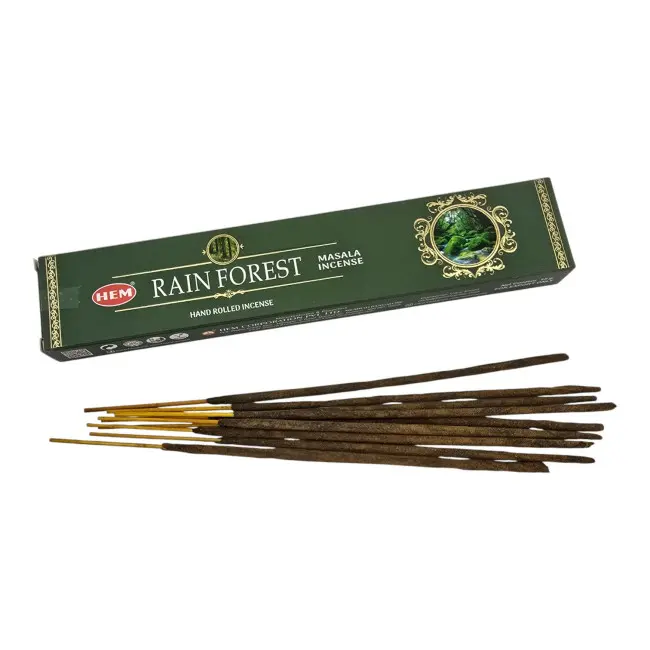 Пилкові пахощі - Rain Forest Masala Incense, Масала HEM (Дощ у лісі)