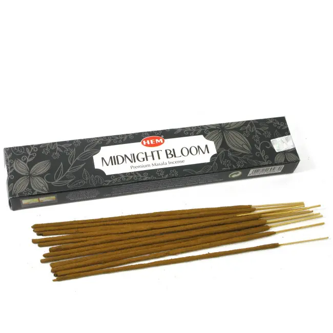 Пилкові пахощі - Midnight Bloom Premium Masala Incense, Масала HEM (Опівнічне цвітіння)