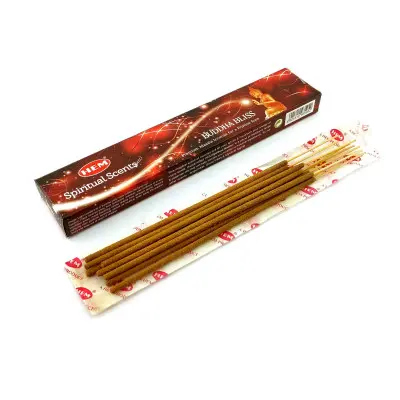 Пыльцевые благовония - Buddha Bliss Premium Masala Incense, Масала HEM (Блаженство Будды)