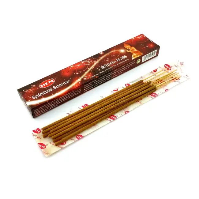 Пилкові пахощі - Buddha Bliss Premium Masala Incense, Масала HEM (Блаженство Будди)