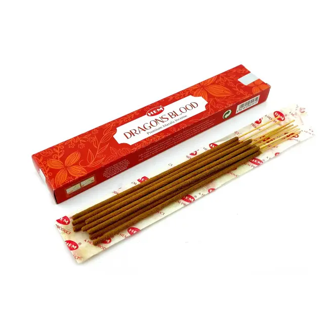 Пилкові пахощі - Dragon's Blood Premium Masala Incense, Масала HEM (Кров дракона)