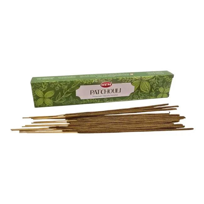 Пилкові пахощі - Patchouli Premium Masala Incense, Масала HEM (Пачулі)