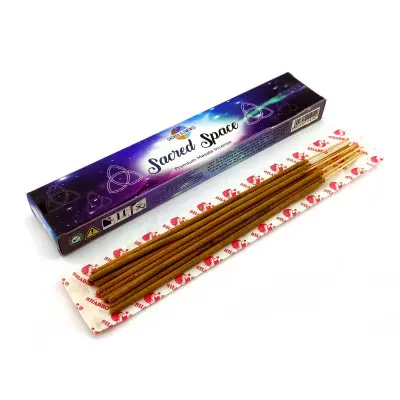 Пыльцевые благовония - Sacred Space Premium Masala Incense, Масала HEM (Сакральное пространство)