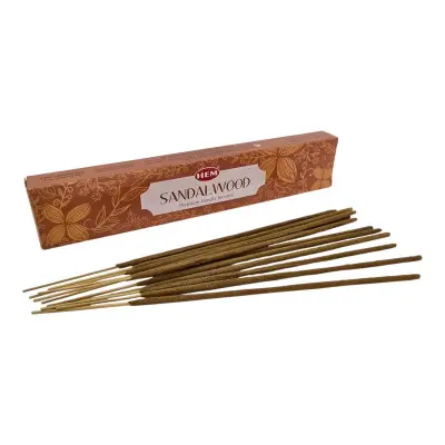 Пилкові пахощі - Sandalwood Premium Masala Incense, Масала HEM (Сандалове дерево)