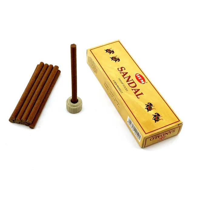 Безосновні пахощі - Sandal Dhoop Sticks, HEM (Сандал)