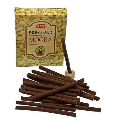 Безосновні пахощі - Precious Mogra Dhoop Sticks 75 г, HEM (Дорогоцінний жасмин)