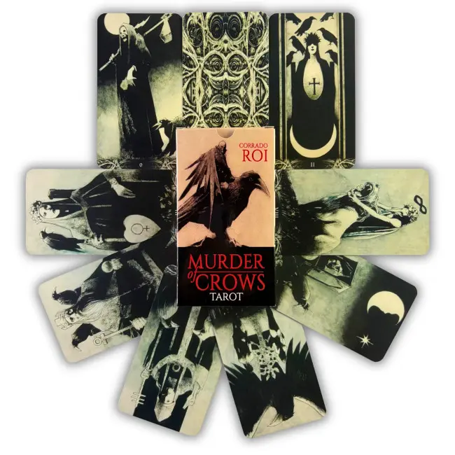 Карты Таро - Ворон Смерти, Murder of Crows Tarot