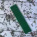 Воскові зелені свічки 26 см