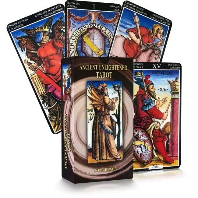 Карти Таро - Стародавніх Магів, Ancient Enlightened Tarot Sola Busca