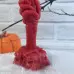 Воскова червона свічка - Рука долі  (15 см)